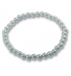 Collier Magnétique En Perles D'hématite Nacrées - Bien-être Et Détente - Fabriqué En France